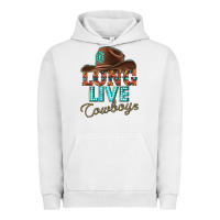 Pigment Lunar Rock long live cowboys Urban Hoodie - texasbilliewilder