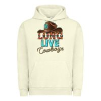Pigment Pistachio long live cowboys Urban Hoodie - texasbilliewilder