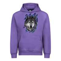 Tulip Wolf scratch mark Urban Hoodie - RanaPortraitStore