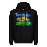 Black grandma of a warrior Premium Hoodie - Zillion Design Studio