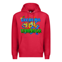 Cardinal grandma of a warrior Premium Hoodie - Zillion Design Studio