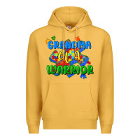 Mustard grandma of a warrior Premium Hoodie - Zillion Design Studio