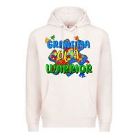 Pale Pink grandma of a warrior Premium Hoodie - Zillion Design Studio