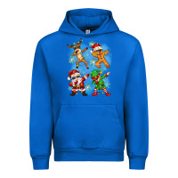 Cobalt dabbing christmas Urban Hoodie - Zillion Design Studio