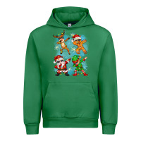 Emerald dabbing christmas Urban Hoodie - Zillion Design Studio