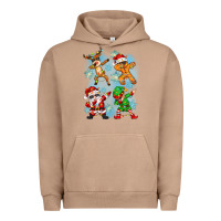 Pigment Burro dabbing christmas Urban Hoodie - Zillion Design Studio