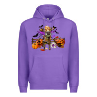 Purple Heifer cow halloween Premium Hoodie - RanaPortraitStore