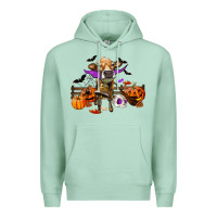 Seafoam Heifer cow halloween Premium Hoodie - RanaPortraitStore