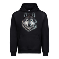 Black Wolf Urban Hoodie - RanaPortraitStore