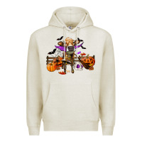 Oatmeal Heather Heifer cow halloween Premium Hoodie - RanaPortraitStore
