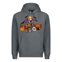 Rock Heifer cow halloween Premium Hoodie - RanaPortraitStore