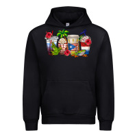 Black puerto rico coffee cups Urban Hoodie - texasbilliewilder