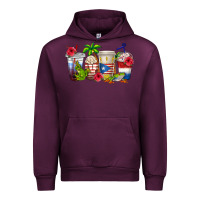 Mauve Wine puerto rico coffee cups Urban Hoodie - texasbilliewilder