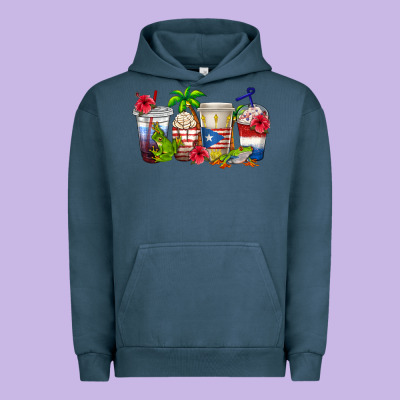 Urban Hoodie puerto rico coffee cups