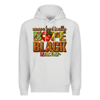 Dove Grey unapologetically dope black teacher juneteenth Premium Hoodie - texasbilliewilder