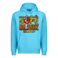 Ocean Blue unapologetically dope black teacher juneteenth Premium Hoodie - texasbilliewilder