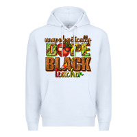 White unapologetically dope black teacher juneteenth Premium Hoodie - texasbilliewilder