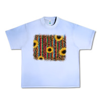 Grape Ice sunflowers serape leopard Urban Heavy Tee - RanaPortraitStore