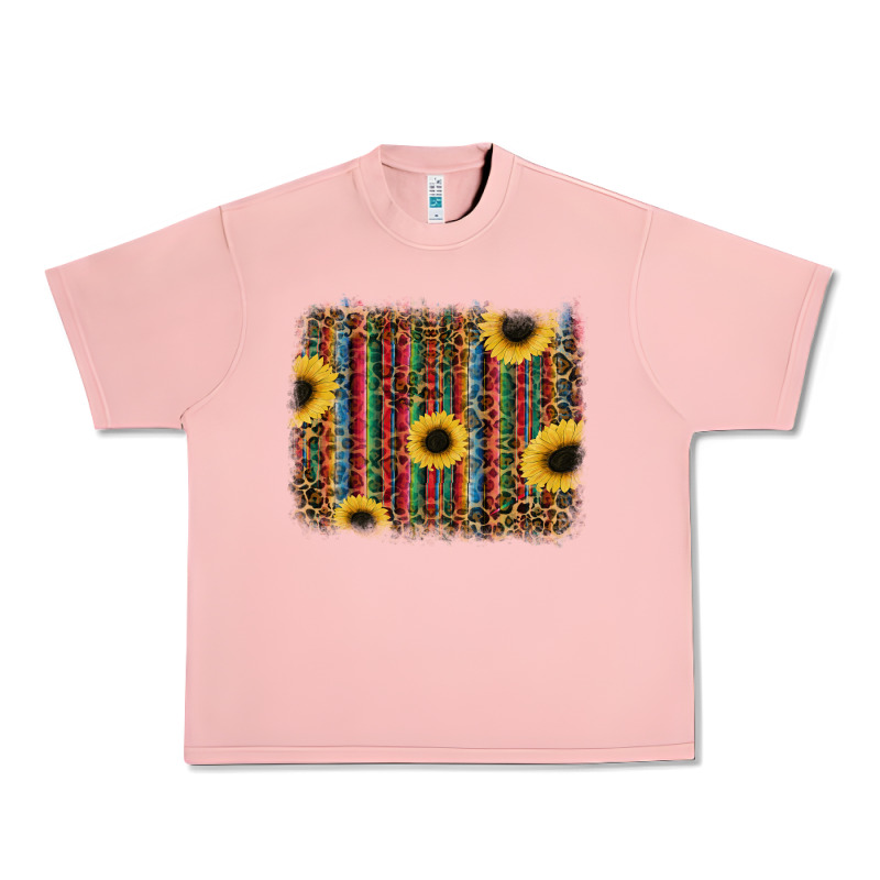Sunflowers Serape Leopard Urban Heavy Tee by RanaPortraitStore | Teevron