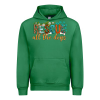 Emerald rescue all the dogs Urban Hoodie - texasbilliewilder