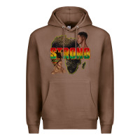 Chestnut strong with glitter Premium Hoodie - texasbilliewilder