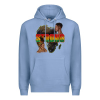 Colony Blue strong with glitter Premium Hoodie - texasbilliewilder