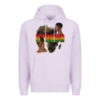 Lilac strong with glitter Premium Hoodie - texasbilliewilder