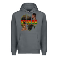 Rock strong with glitter Premium Hoodie - texasbilliewilder