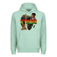 Seafoam strong with glitter Premium Hoodie - texasbilliewilder