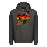 Smoke strong with glitter Premium Hoodie - texasbilliewilder