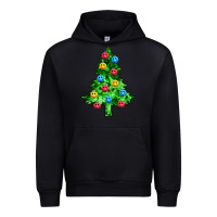 Black sequin's christmas tree Urban Hoodie - Zillion Design Studio