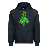 Navy sequin's christmas tree Urban Hoodie - Zillion Design Studio