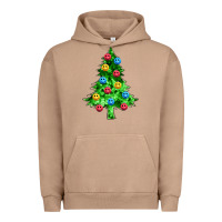Pigment Burro sequin's christmas tree Urban Hoodie - Zillion Design Studio