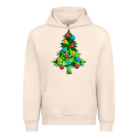 Sandshell sequin's christmas tree Urban Hoodie - Zillion Design Studio