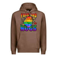 Chestnut free dad hugs Premium Hoodie - Zillion Design Studio