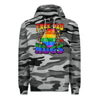 Slate Camo free dad hugs Premium Hoodie - Zillion Design Studio