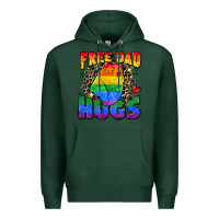 Sports Green free dad hugs Premium Hoodie - Zillion Design Studio