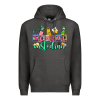 Charcoal Heather school custodian Premium Hoodie - AdoDesignShop