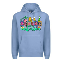 Colony Blue school custodian Premium Hoodie - AdoDesignShop