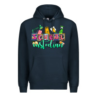 Navy school custodian Premium Hoodie - AdoDesignShop