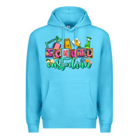 Ocean Blue school custodian Premium Hoodie - AdoDesignShop