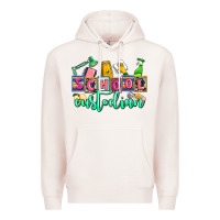 Pale Pink school custodian Premium Hoodie - AdoDesignShop