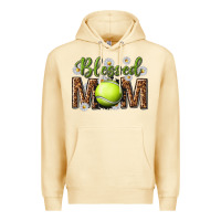 Pina Colada blessed mom with tennis and daisy Premium Hoodie - texasbilliewilder