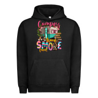 Pigment Black campers have smore fun Urban Hoodie - RanaPortraitStore