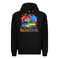 Black different is beautiful Premium Hoodie - Zillion Design Studio