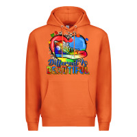 Carrot different is beautiful Premium Hoodie - Zillion Design Studio