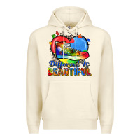 Sandshell different is beautiful Premium Hoodie - Zillion Design Studio
