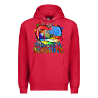 Cardinal different is beautiful Premium Hoodie - Zillion Design Studio