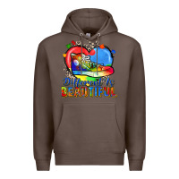 Coffee different is beautiful Premium Hoodie - Zillion Design Studio
