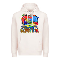 Pale Pink different is beautiful Premium Hoodie - Zillion Design Studio